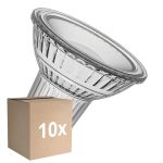 Mehrfachpackung 10x Ledvance LED-Spot GU10 PAR16 6.9W 650lm 120D - 940 Kaltweiß | Höchste Farbwiedergabe - Dimmbar - Ersatz Für 80W