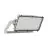 Ledvance LED-Scheinwerfer Max Radial 10 Aluminium Grau 600W 93000lm 10D - 740 Kaltweiß | IP66 - Symmetrisch