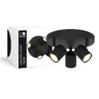 D'Lite Deckenleuchte Trop Sandig Schwarz | Geeignet für 3x GU10